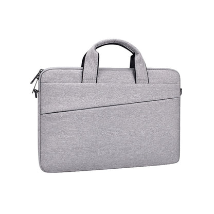 ST03S 15.6 inch Double Side Pockets Wearable Oxford Cloth Soft Handle Portable Laptop Tablet Bag, 15.6 inch Black, 15.6 inch Pink, 15.6 inch Grey, 15.6 inch Deep Space Gray, 15.6 inch Navy Blue