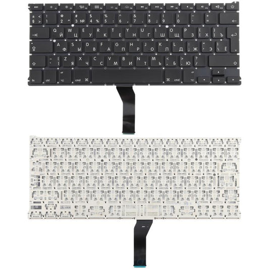 For MacBook Air 13 inch A1466 A1369 2011-2015 Big Carriage Return RU Version Keyboard, A1466 A1369 (RU Big Enter Version)