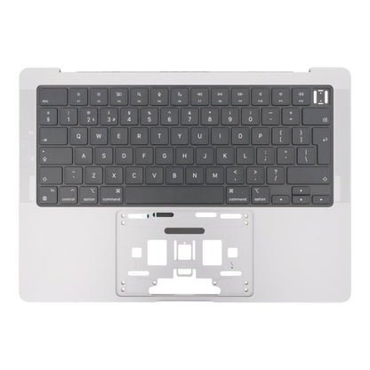 For MacBook Pro 14 inch 2021 A2442 / 2023 A2779 Big Backspace Version UK Keyboard with C Shell, A2442 2021 / A2779 2023, A2442 / 2023 A2779