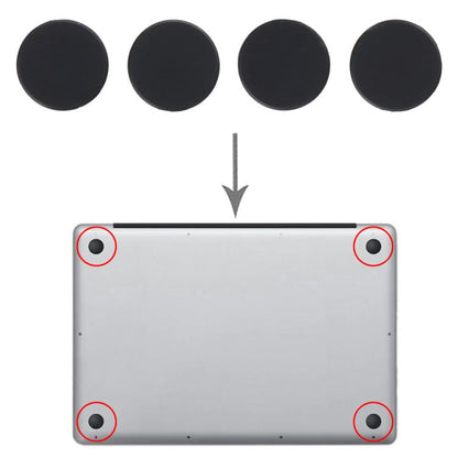 For MacBook Air M4 13 inch A3240 4 in 1 Bottom Case Rubber Mats, A3240