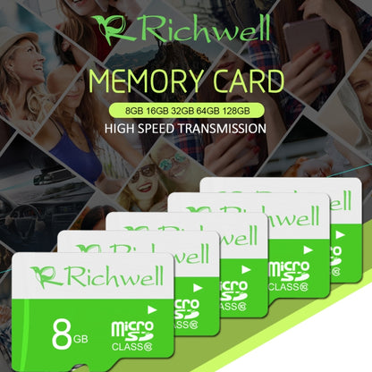 Richwell 128GB High Speed Class 10 Micro SD(TF) Memory Card, 128GB