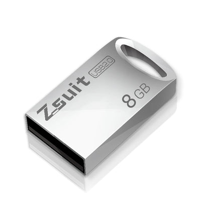 Zsuit 8GB USB 2.0 Mini Metal Ring Shape USB Flash Disk, 8GB USB 2.0