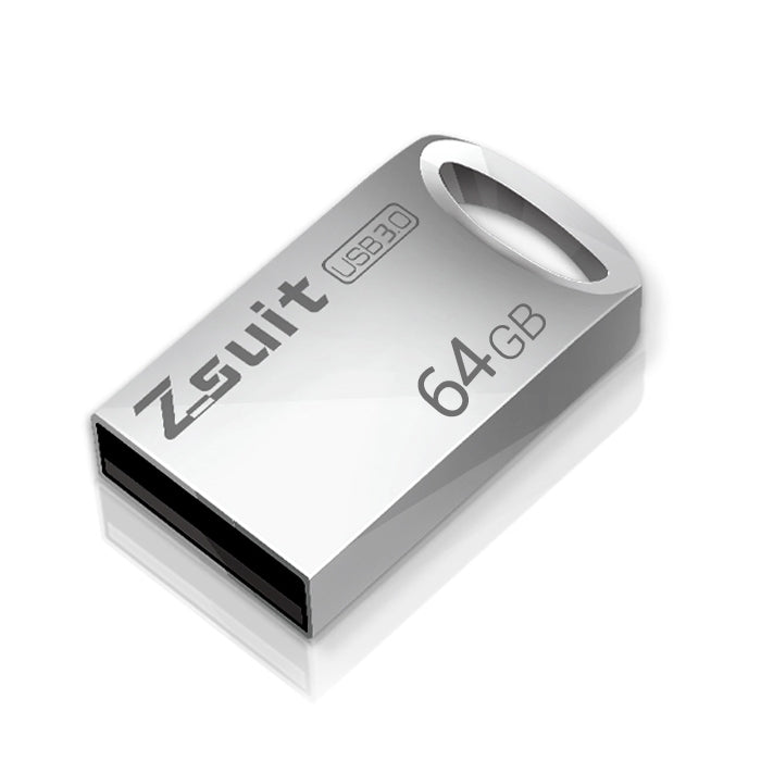 Zsuit 64GB USB 3.0 Mini Metal Ring Shape USB Flash Disk, 64GB USB 3.0