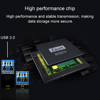 Zsuit 64GB USB 3.0 Mini Metal Ring Shape USB Flash Disk, 64GB USB 3.0
