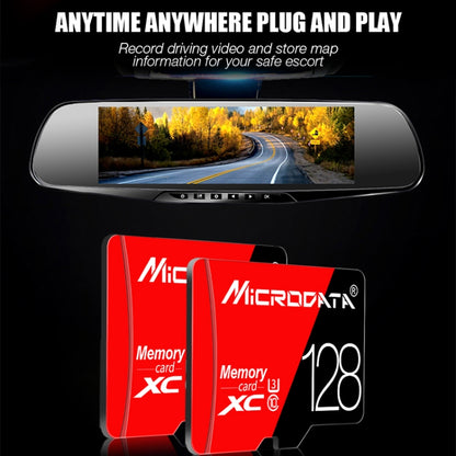 MICRODATA 32GB High Speed U1 Red and Black TF(Micro SD) Memory Card, 32GB