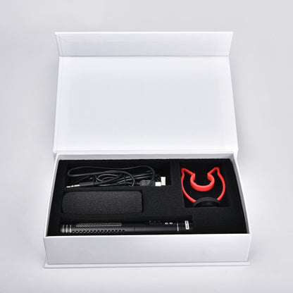 YELANGU YLG9930B MIC05 Professional Interview Condenser Video Shotgun Microphone with 3.5mm Audio Cable for DSLR & DV Camcorder