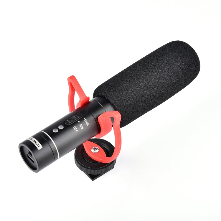 YELANGU MIC015 Professional Interview Condenser Video Shotgun Microphone with 3.5mm Audio Cable for DSLR & DV Camcorder