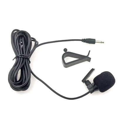 ZJ015MR Mono 2.5mm Straight Plug Car Navigation DVD External Paste Microphone, Length: 3m, Mono 2.5mm Straight