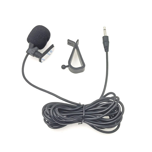 ZJ015MR Mono 2.5mm Straight Plug Car Navigation DVD External Paste Microphone, Length: 3m, Mono 2.5mm Straight