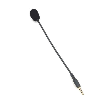 ZJ033MR-03 19cm 4 Level Pin 3.5mm Straight Plug Gaming Headset Sound Card Live Microphone, 19cm 4 Level Pin Straight Plug