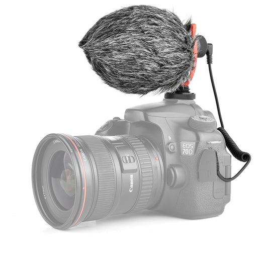 YELANGU MIC10 YLG9920A Professional Interview Condenser Video Shotgun Microphone with 3.5mm Audio Cable for DSLR & DV Camcorder, Microphone