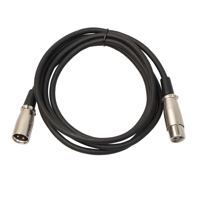 3m  3-Pin XLR Male to XLR Female Microphone Cable, Length: 3m