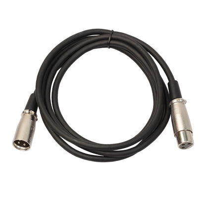 10m  3-Pin XLR Male to XLR Female Microphone Cable, Length: 10m