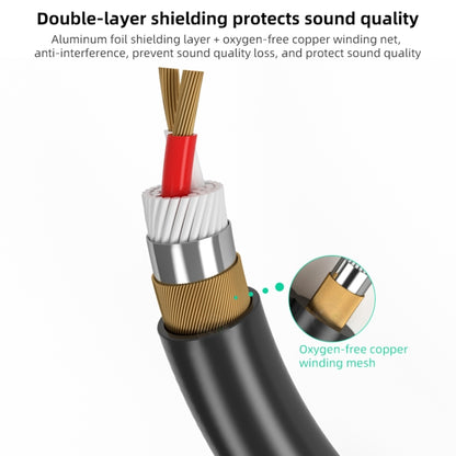 10m  3-Pin XLR Male to XLR Female Microphone Cable, Length: 10m
