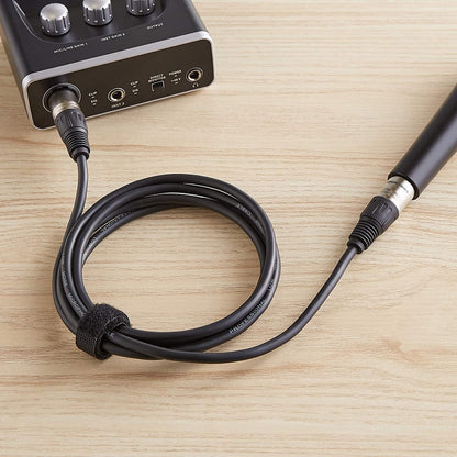 10m 3-Pin XLR Male to XLR Female Microphone Cable, Length: 10m