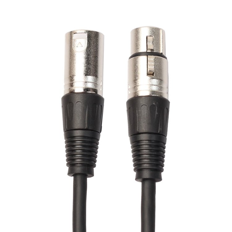 1m 3-Pin XLR Male to XLR Female Microphone Cable, Length: 1m