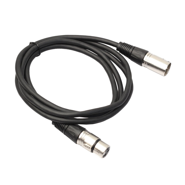 1m 3-Pin XLR Male to XLR Female Microphone Cable, Length: 1m