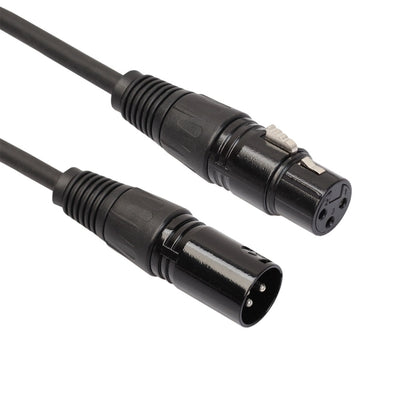 5m 3-Pin XLR Male to XLR Female MIC Shielded Cable Microphone Audio Cord, Length: 5m
