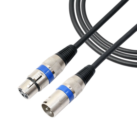 3m 3-Pin XLR Male to XLR Female MIC Shielded Cable Microphone Audio Cord, Length: 3m (Blue)