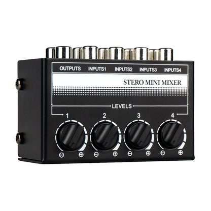 CX400 Audio Stereo Hub 4 Channel Mixer Controller