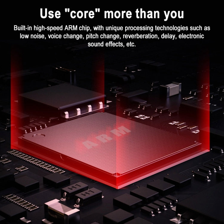 TEYUN NA8 8-channel Small Mixing Console Mobile Phone Sound Card Live Broadcast Computer Recording Console Processor, US Plug, NA8 US Plug