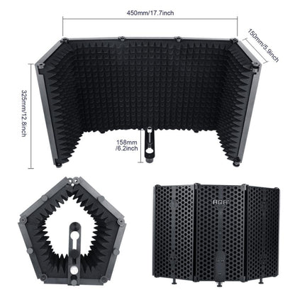 TEYUN S5 Microphone Soundproof Cover Windproof and Sound-absorbing Accessories, S5