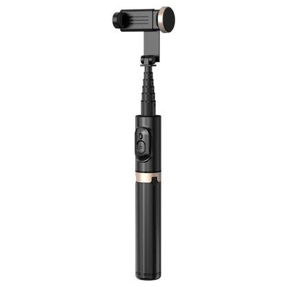 Q12 Hidden Design Reinforced Bluetooth Remote Control Tripod Selfie Stick, Q12 (Black)