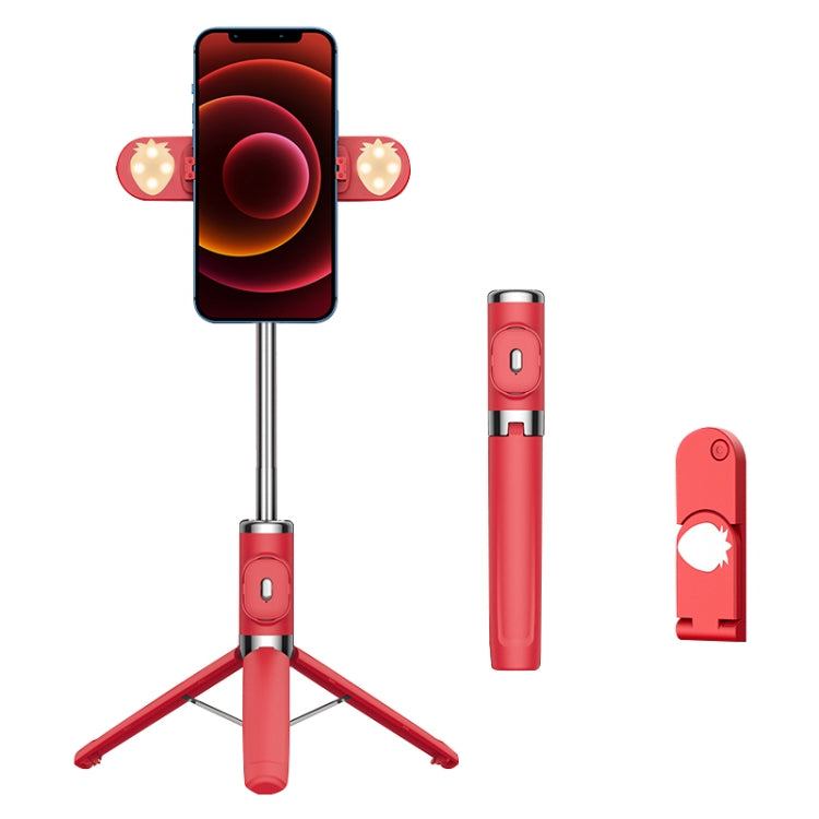 Bluetooth Remote Control Dual Fill Light Tripod Selfie Stick, Dual Fill Light (Black), Dual Fill Light (Green), Dual Fill Light (Red), Dual Fill Light (Yellow)