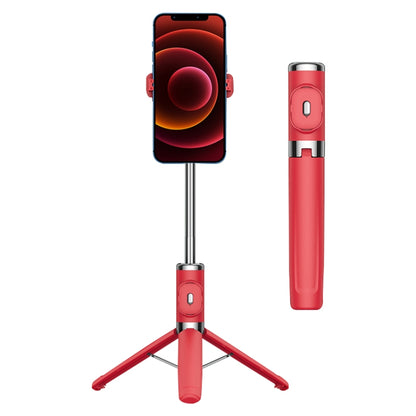 Bluetooth Remote Control Tripod Selfie Stick, without Fill Light (Green), without Fill Light (Red), without Fill Light (Yellow), without Fill Light (Black)