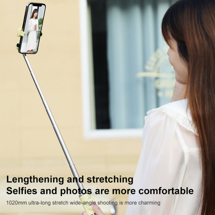 Bluetooth Remote Control Tripod Selfie Stick, without Fill Light (Green), without Fill Light (Red), without Fill Light (Yellow), without Fill Light (Black)