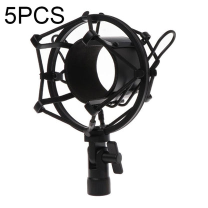 5 PCS Condenser Microphone 46mm Plastic Shockproof Mount Holder