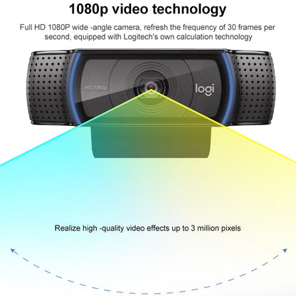 Logitech C920e HD Pro Webcam Widescreen Video Chat Recording USB Smart 1080P Web Camera, C920e