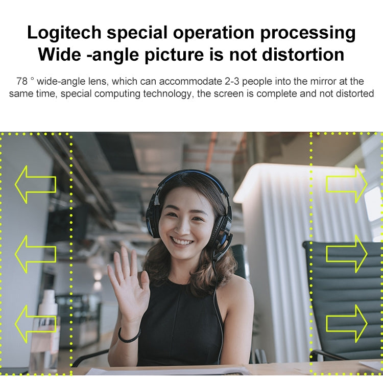 Logitech C920e HD Pro Webcam Widescreen Video Chat Recording USB Smart 1080P Web Camera, C920e
