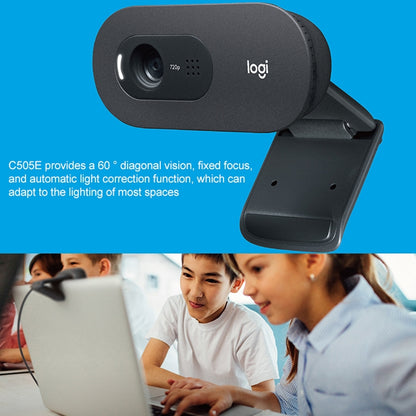 Logitech C505e USB 720P Web Camera with Microphone, C505e