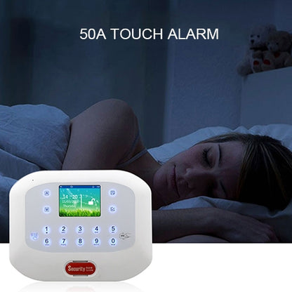 DY-GSM50A 8 in 1 Kit  315MHz / 433MHz Wireless GSM/PSTN Intelligent Anti-Burglar Alarm System, Touch Panel LCD Screen, DY-GSM50A