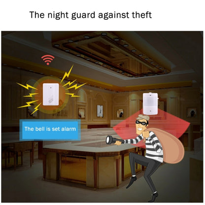 YF-0156 1 to 2 Good Safe Wireless Electro Guard Watch Remote Detective System Kit for Home Office, 1 x Receiver + 2 x  Detector, YF-0156