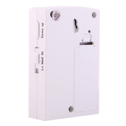 VOYE V001A2 Wireless Smart Music LED Home Doorbell with Dual Receiver, Remote Control Distance: 120m (Open Air), V001A2