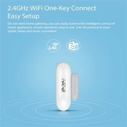 NEO NAS-DS01W Wireless WiFi Realtime LED Door Sensor & Window Sensor