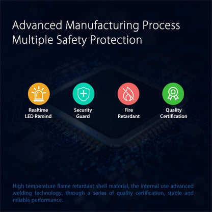 NEO NAS-PD02W Wireless WiFi PIR Detector Motion Sensor, with Magnet Bracket & Support Android / IOS systems & Ultra-bright Red LED