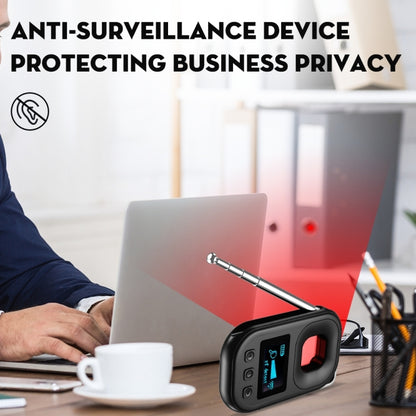 T03 Multi-function Camera Detector Scanner Anti-Peep Eavesdropping Anti-Monitoring Signal Detector, T03