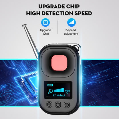 T03 Multi-function Camera Detector Scanner Anti-Peep Eavesdropping Anti-Monitoring Signal Detector, T03