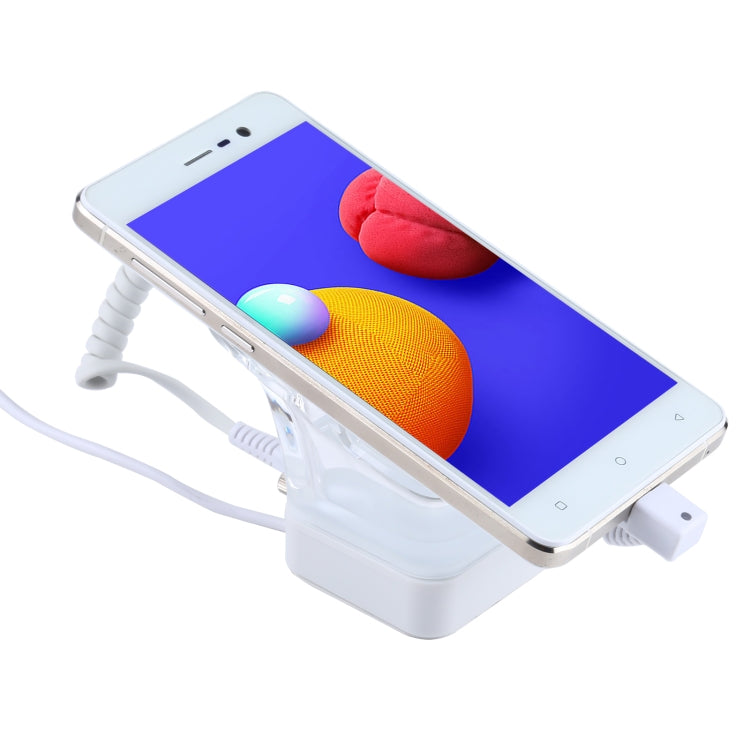 S15 Anti-theft Alarm Stand Security System Touch Burglar Alarm / Anti-theft Alarm Display Holder for Samsung / Huawei / Xiaomi / OPPO / vivo / LG with Micro-USB Port, S15 Micro-USB