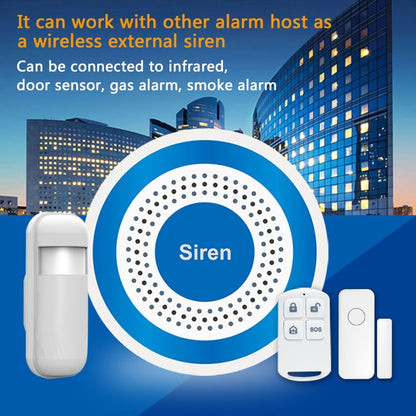 PE-519R Wireless Indoor Alarm Siren with Strobe, PE-519R