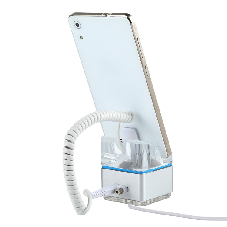 Anti-theft Alarm Stand Security System Burglar Alarm / Anti-theft Alarm Display Holder for Mobile Phones with Micro-USB Port, Type-C to Micro-USB