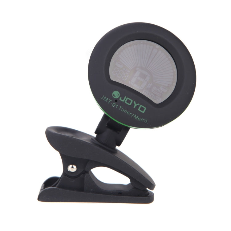 JOYO JMT-01 Clip-on Electric Guitar Tuner & Metronome Built-in Mic Color Screen for Guitar Violin Ukulele, JMT-01