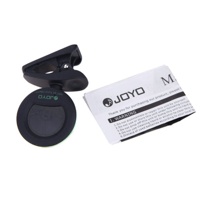 JOYO JMT-01 Clip-on Electric Guitar Tuner & Metronome Built-in Mic Color Screen for Guitar Violin Ukulele, JMT-01