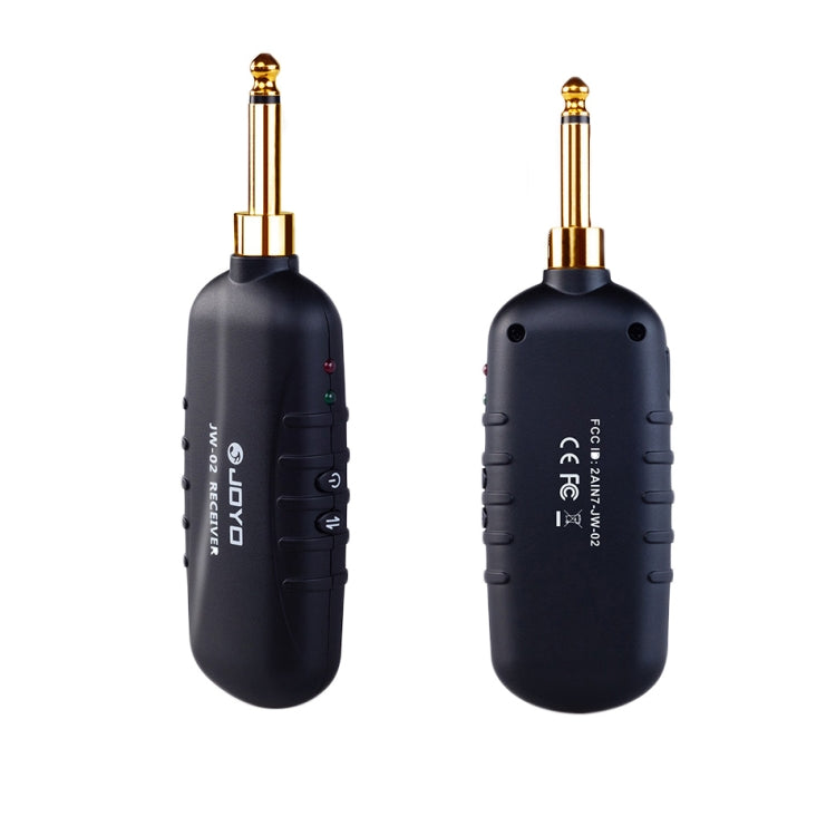 JOYO JW-02 Portability Guitar Wireless Audio Transmitter Audio Receiver, JW-02 (Black)