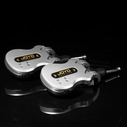 JOYO JW-02A 5.8Ghz Portability Guitar Wireless Audio Transmitter Audio Receiver, JW-02A (Silver)