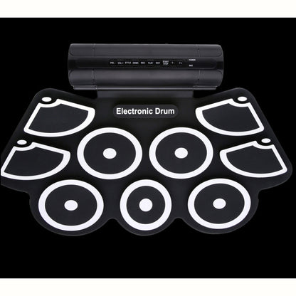 MD760 USB Electronic Drum Percussion Thicken Silicone Hand Roll Drum, MD760 Electronic Drum