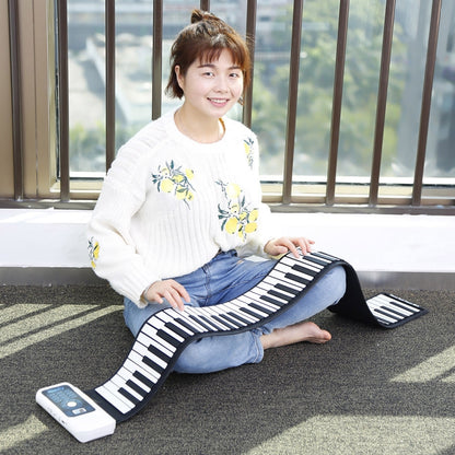 88 Key Thickened Version Learner Hand Roll Electronic Piano, 88 Keys